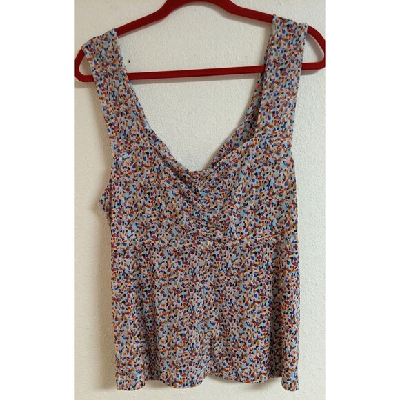 Women's Cabi # 6314 Bustier Multicolored Tank Top Size Large EXCELLENT!!! - Picture 5 of 8